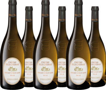 6 Voordeelpakket Château de la Chesnaie Muscadet Sèvre-et-Maine sur Lie